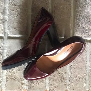 Bacia Square Heel pumps Genuine Leather